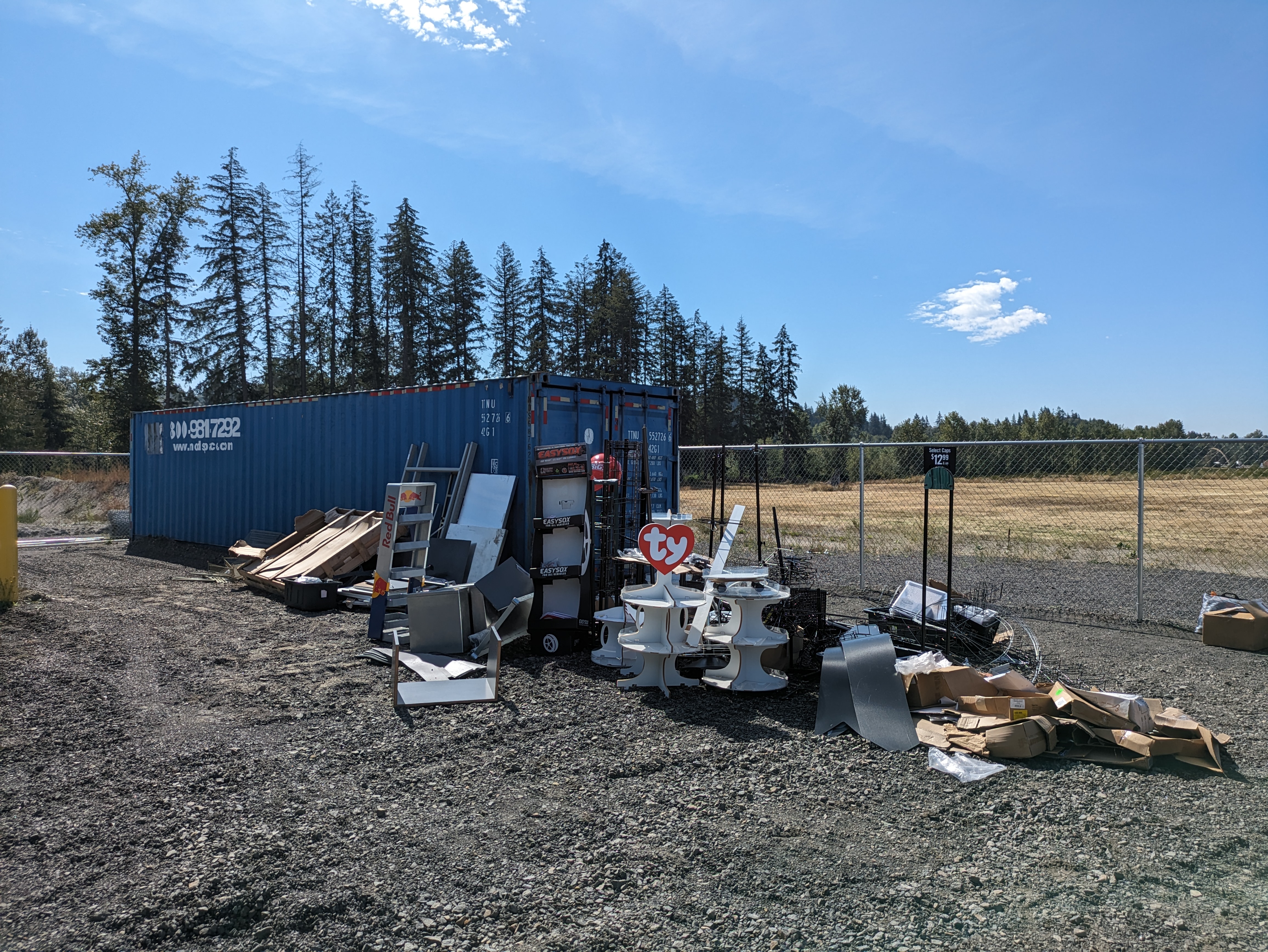 Commercial Connex Before Cleanup