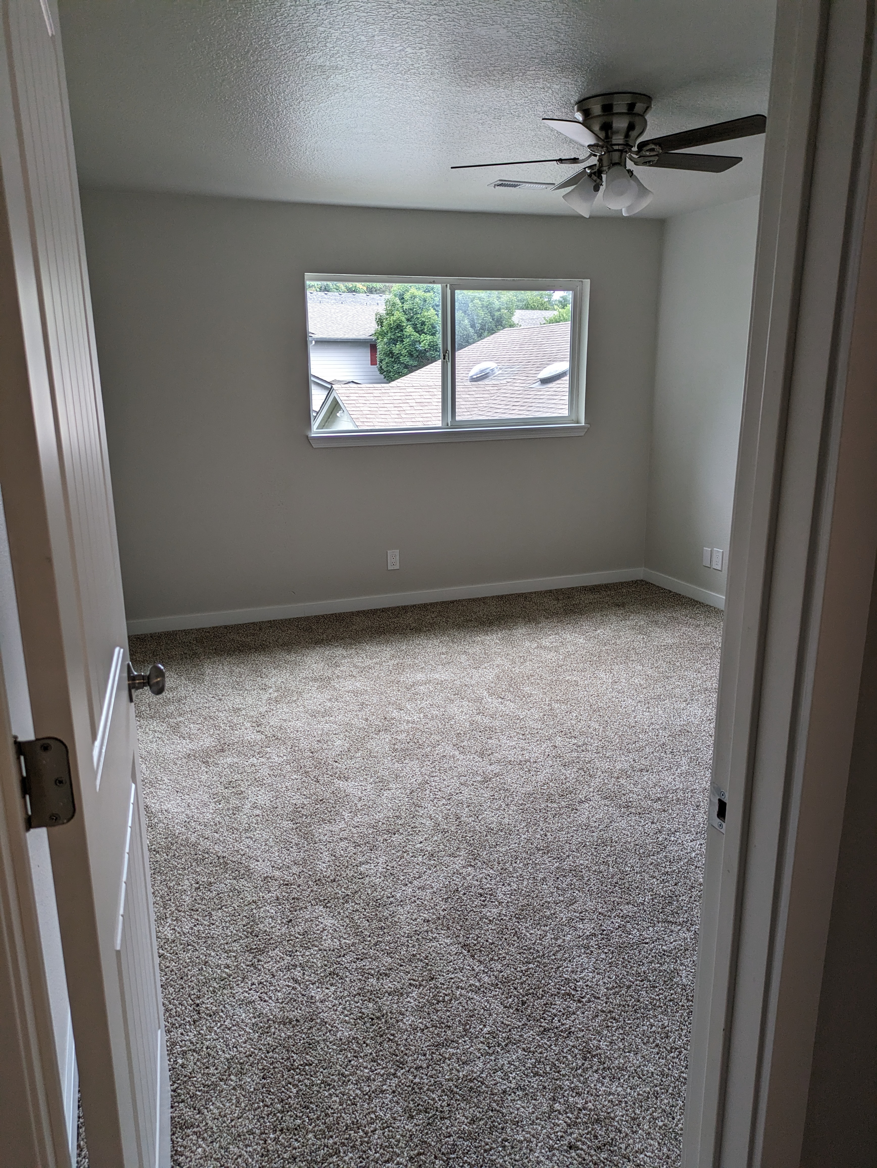 Bedroom 1 after foreclosure cleanout