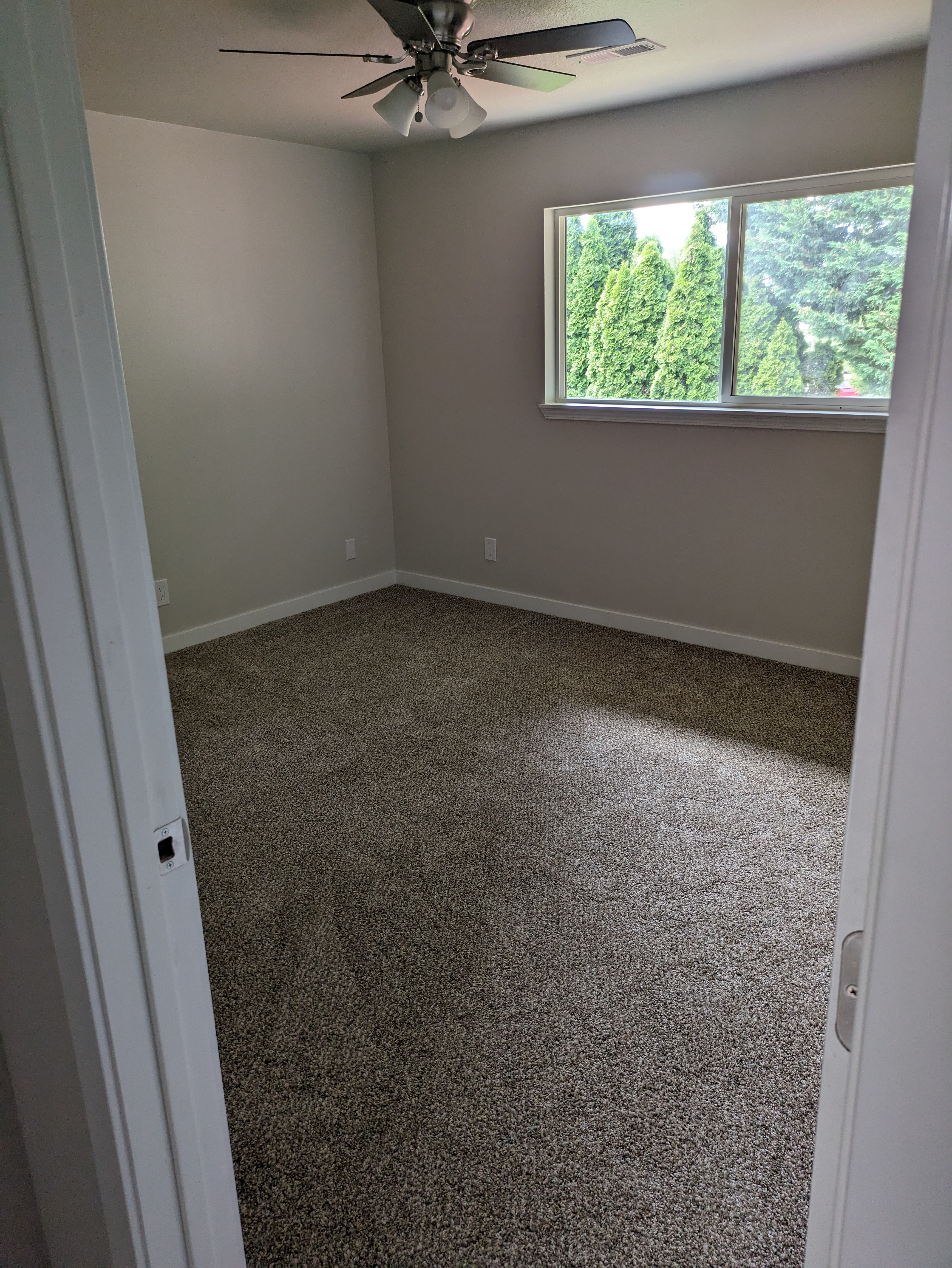 Bedroom 2 after foreclosure cleanout