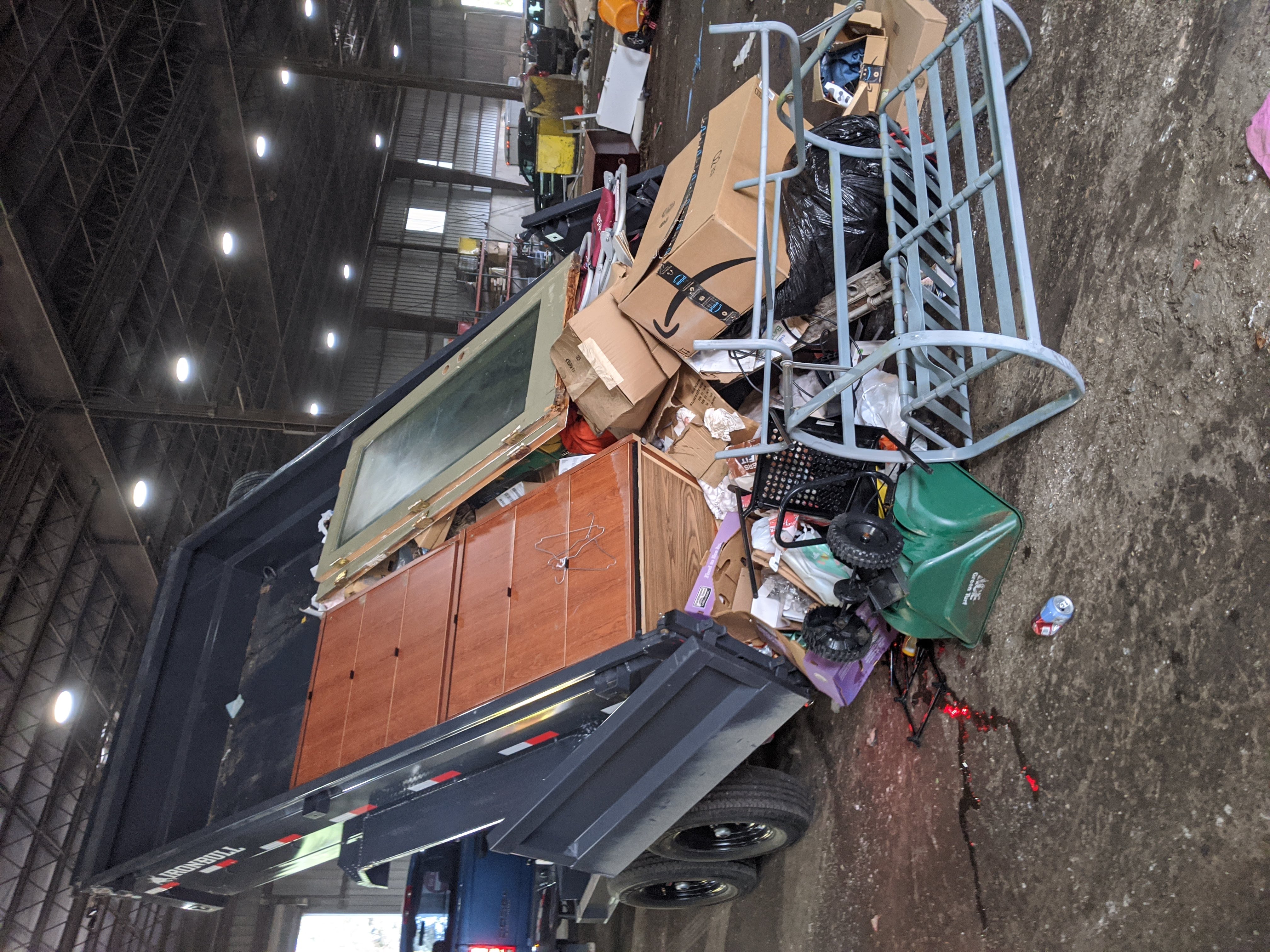 Furniture dump cleanup in Five Corners WA