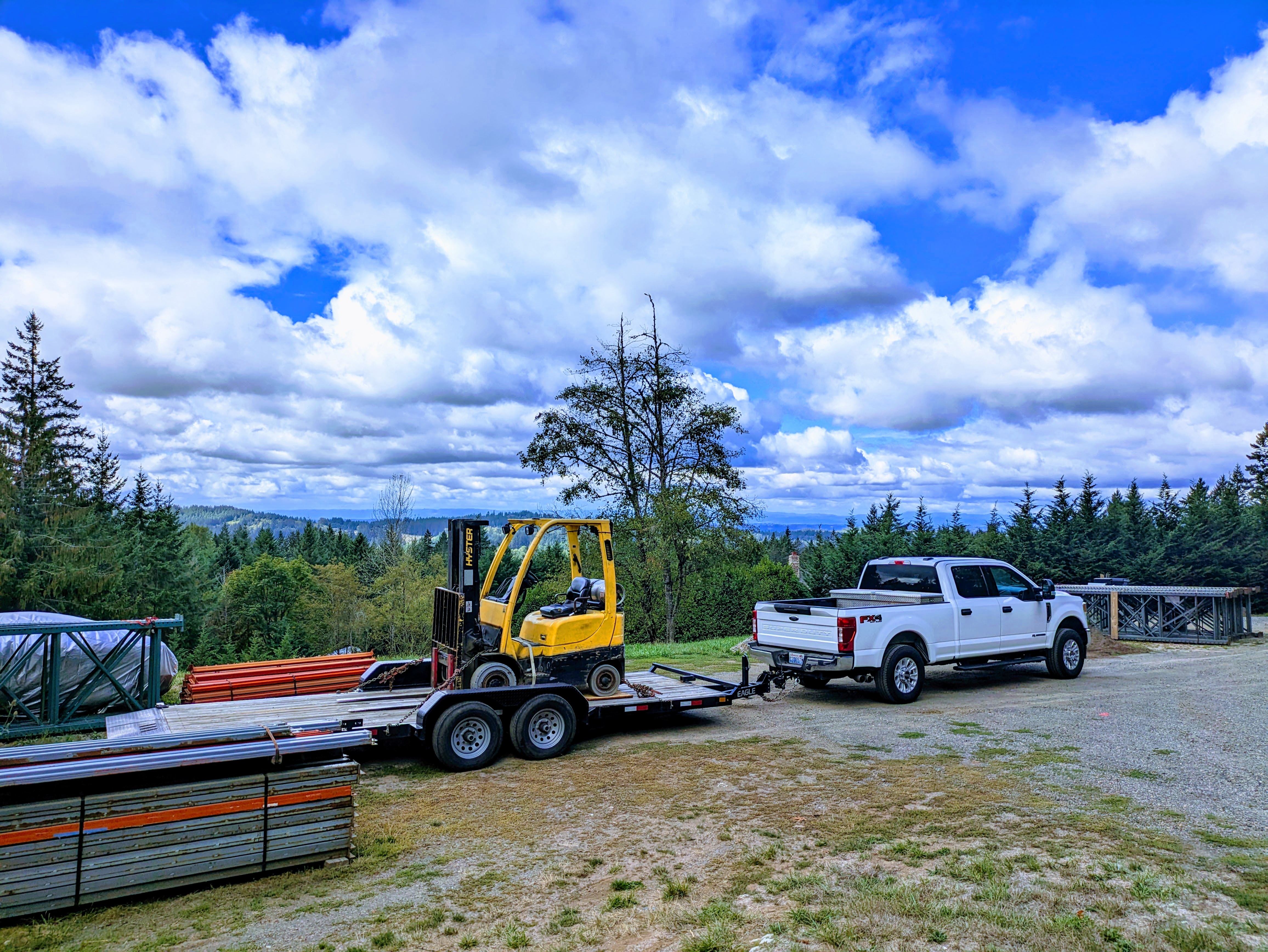 Hyster Forklift Scrap Removal