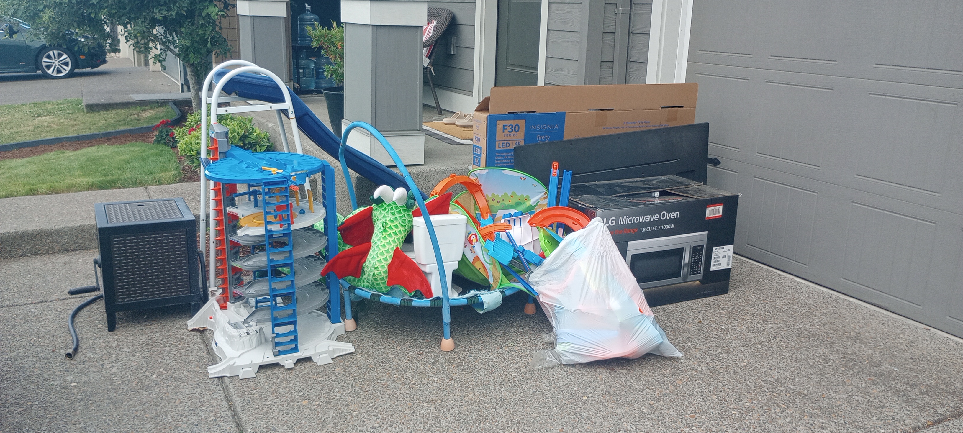 Junk Removal Before in Ridgefield WA