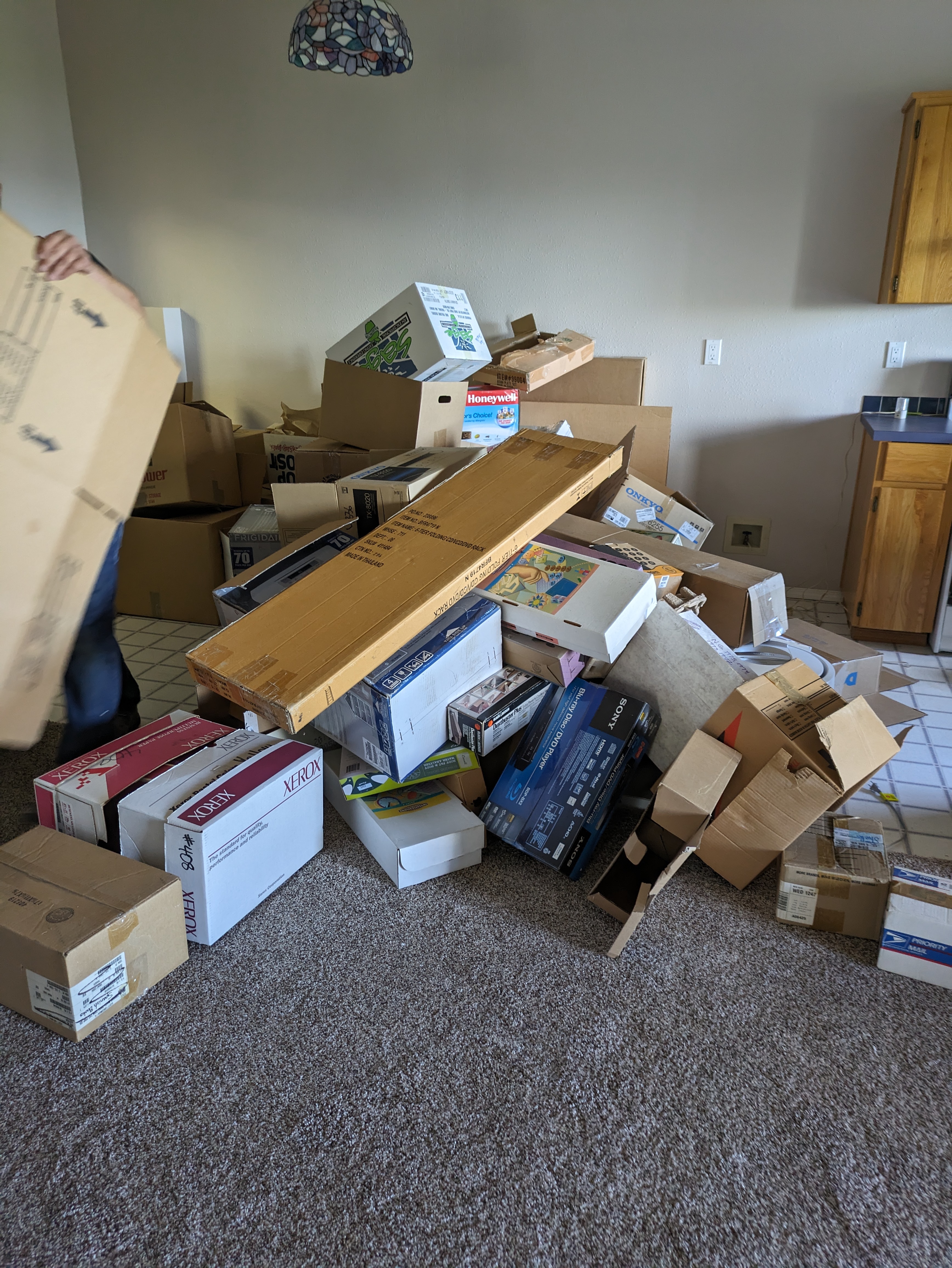 Junk removal before in Salmon Creek WA