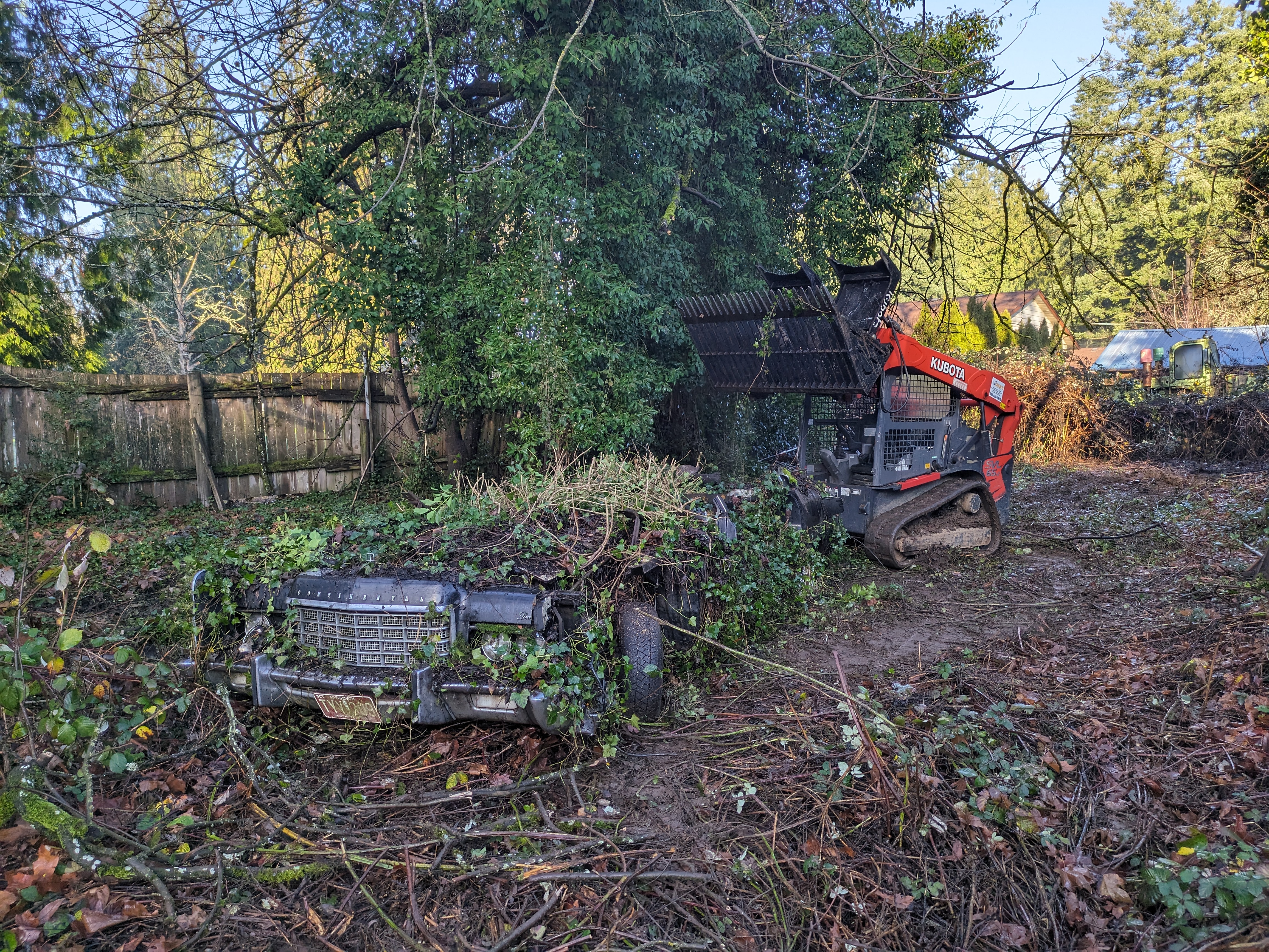 Lincoln with skid steer