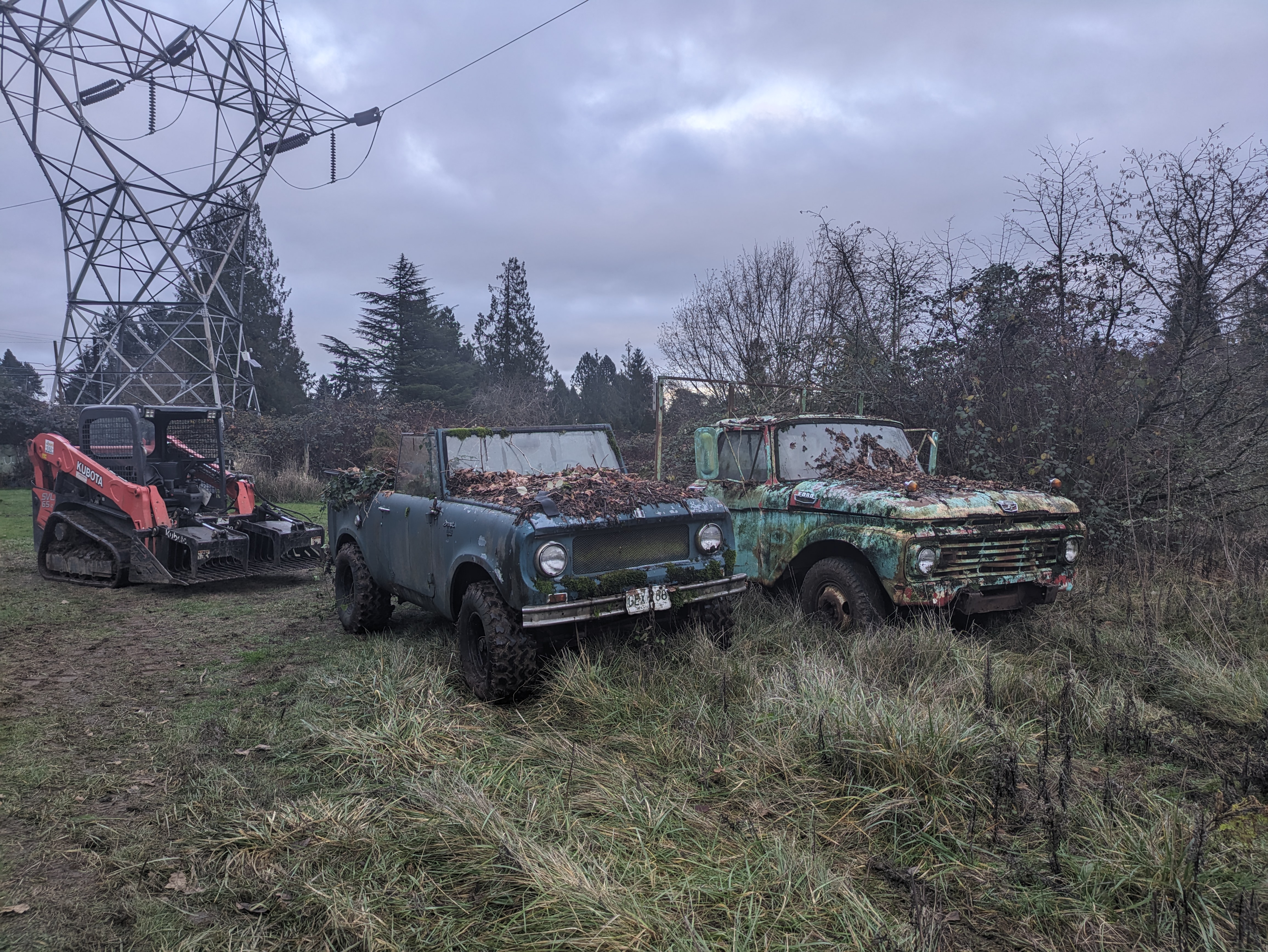 Truck and skid steer