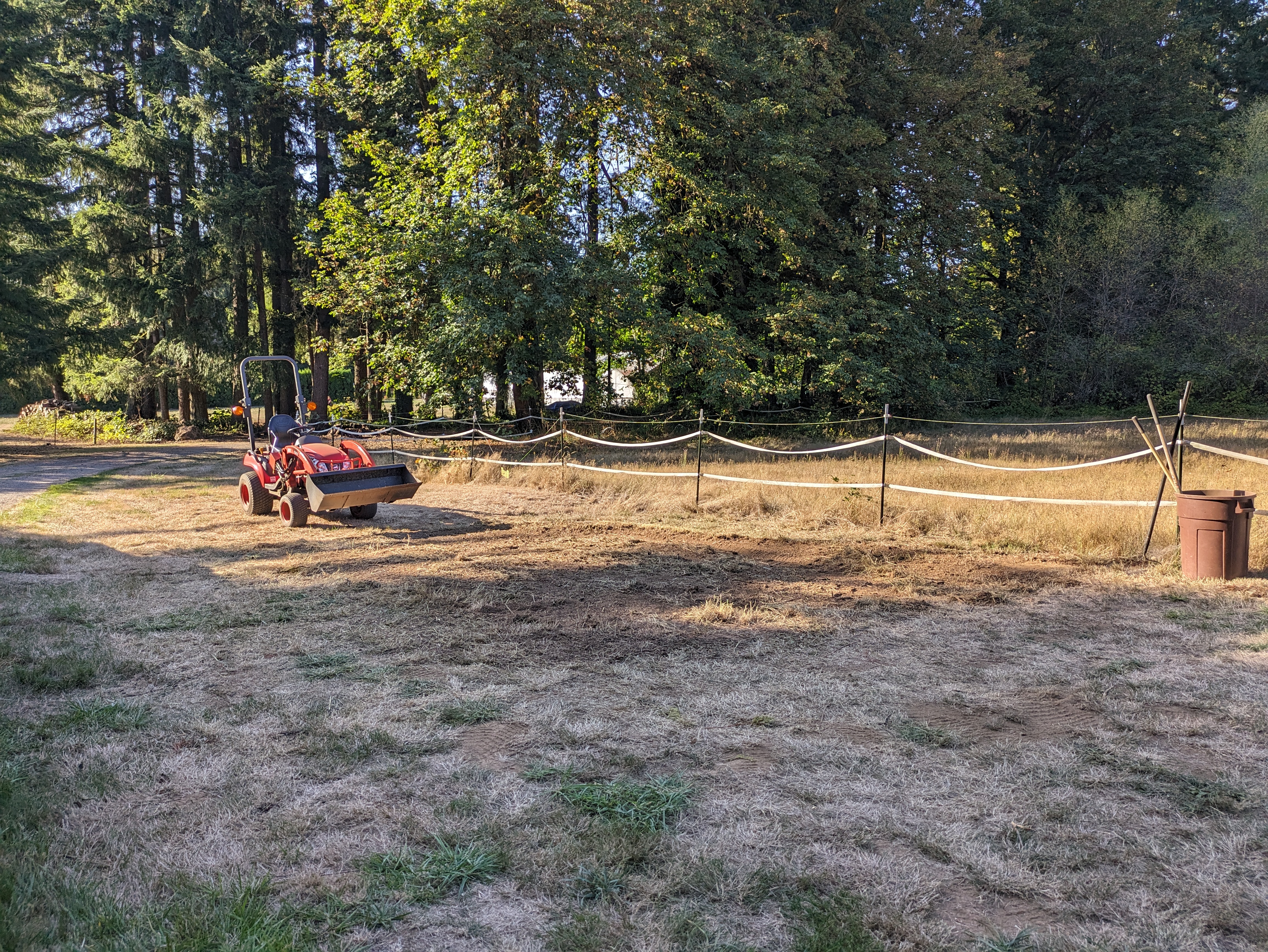 Yard waste cleanup after in Kalama WA